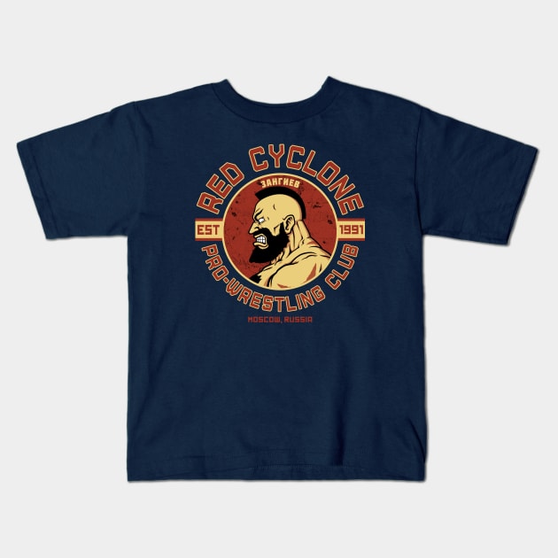 Pro-Wrestling Club Kids T-Shirt by pigboom